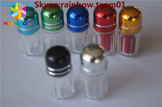 butelka z pigułką do seksu z osłoną pierścieniową/ pojemnik w kształcie kapsułki