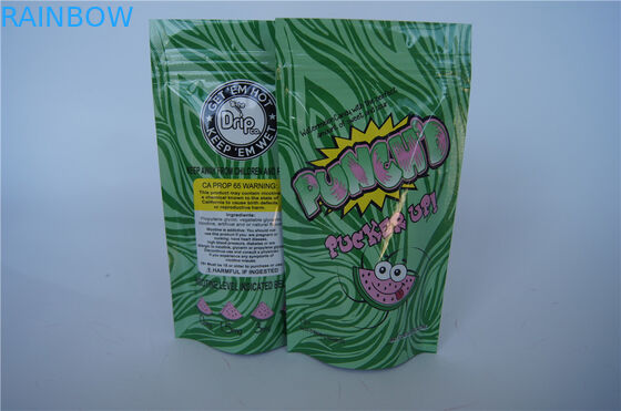 Zipper Herbal Incense Packaging, Resealabe Folia aluminiowa Potpourri Stand Up Pouch