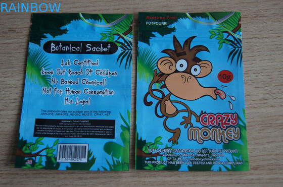 Botanical Extract Spices Worki opakowaniowe, Klimax Ziołowa torba na kadzidełka z zamkiem błyskawicznym