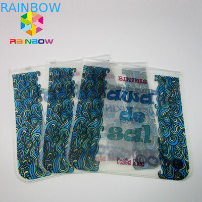 Niestandardowe stroje kąpielowe Pakowanie torebek PCV Bikini Zipper