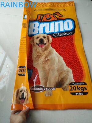 Boczna kieszeń z przegrodami na żywność Opakowanie z bocznymi kieszenią na karmę dla zwierząt domowych