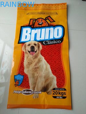 Boczna kieszeń z przegrodami na żywność Opakowanie z bocznymi kieszenią na karmę dla zwierząt domowych