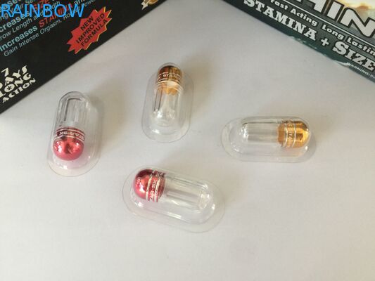 Red Rhino 69 Kapsułki do powiększania penisa Jar Bullet / Sex Pills Plastikowe butelki z lekami