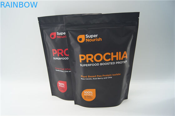 Pokrowiec na żywność z zamknięciem na zamek do pakowania w proszku