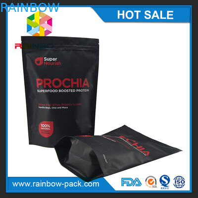 Bezpłatna próbka do statywu na 750g proszku do serwatki w proszku z wycięciem łezki