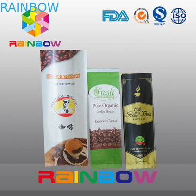 12 uncji worka na kawę White Side Gusset With Valve / Custom Printing