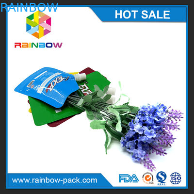 Torebki plastikowe do ponownego zamykania z nadrukiem, z wytłoczonym wylewem i zamkiem błyskawicznym