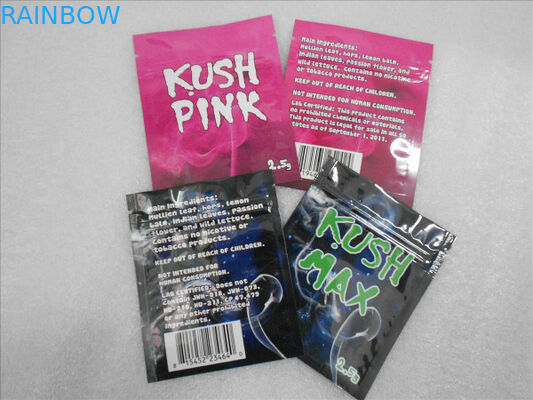 California Dream Ziołowy pojemnik na kadzidełka Płaskie etui na suwak Chemiczna pigułka THC Saszetka