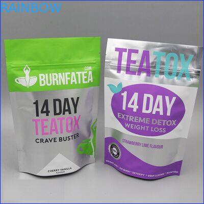 Etykiety prywatne woreczki z folii aluminiowej w proszku w woreczku na zamek / 1 kg 500 g w proszku z proszkiem proteinowym serwatki / 250 g proszku w proszku doypack