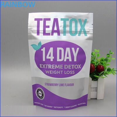 Etykiety prywatne woreczki z folii aluminiowej w proszku w woreczku na zamek / 1 kg 500 g w proszku z proszkiem proteinowym serwatki / 250 g proszku w proszku doypack