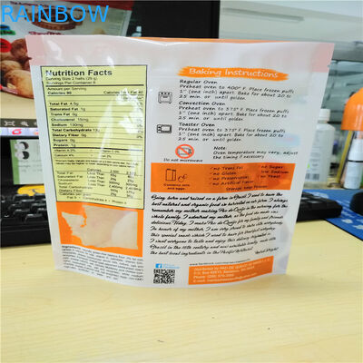 Mexican Brazilian Cheese Puff Niestandardowe logo Plastikowe torebki Opakowanie Brazylijskie ciasteczka serowe Chipsy serowe