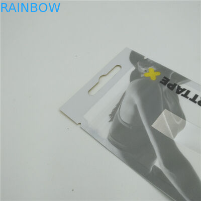 Wiszące dno otwarte plastikowe opakowania, trójstronna saszetka z nadrukiem