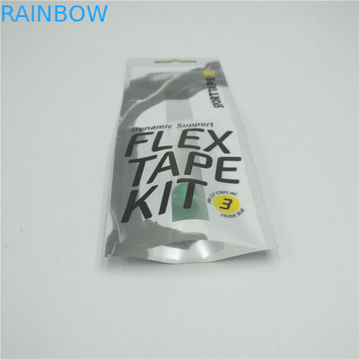 Wiszące dno otwarte plastikowe opakowania, trójstronna saszetka z nadrukiem