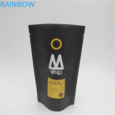 Biodegradowalne torby na ziarna kawy etiopskiej 500 gramów 16 oz z zamkiem