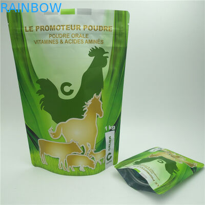 Opakowanie z plastikowych torebek do ponownego zamykania, Zipper Pet Food Bag for Animal Supplement