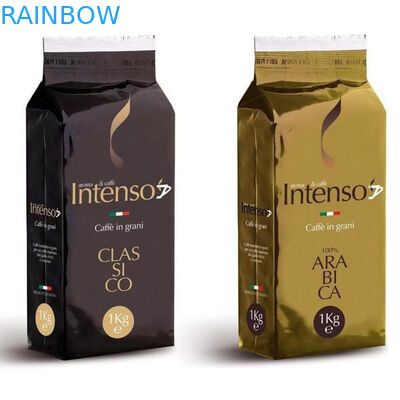 2017 Hurtownia zgrzewu 500g palonej torebki do kawy mielonej z zaworem i cyną