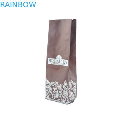 2017 Hurtownia zgrzewu 500g palonej torebki do kawy mielonej z zaworem i cyną