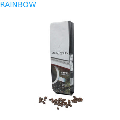 Niestandardowe nadrukowane torebki z foliowej torebki z fiszbiną pokryte warstwą 500 g 1 kg