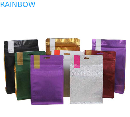 Hurtownia folia aluminiowa Tin Tie blok płaski dolny kawowy worek do kawy z odgazowującym zaworem 500g 1kg