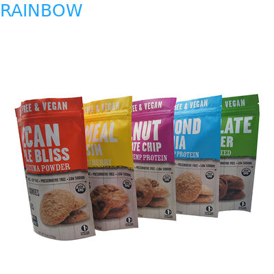 Torba do pakowania w stójkę, woreczki z tworzywa sztucznego, do ciastek z kawałkami czekolady