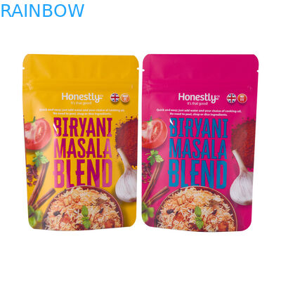 Zindywidualizowane torebki Stand Up Etui na zamek błyskawiczny z tworzywa sztucznego