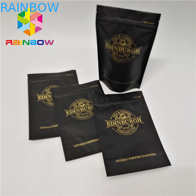 Plastikowy zamek Dolny worek klinowy 500g zamykany woreczek z kawą