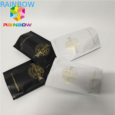 Plastikowy zamek Dolny worek klinowy 500g zamykany woreczek z kawą