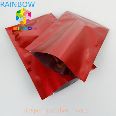 Płaski kształt woreczek z folii aluminiowej Torba z woreczkiem konopnym z zamkiem