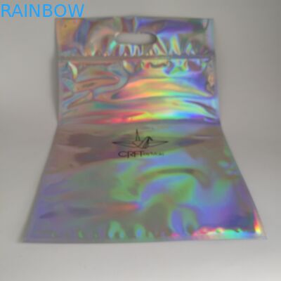 Plastikowe opakowanie na przekąskę Holographic Tear Mniam Mylar Bag Laser Line