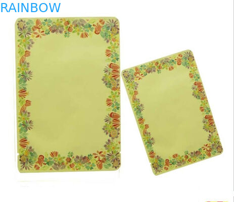 Niestandardowy czarny trójstronnie zamknięty kosmetyczny próbny worek do pakowania kremu