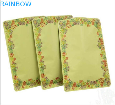 Niestandardowy czarny trójstronnie zamknięty kosmetyczny próbny worek do pakowania kremu