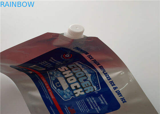 Supermarket Owoce morza Jednorazowe folia aluminiowa izolowana torba chłodnicy / worek na lód