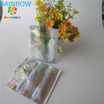 Indywidualne kolorowe torby laserowe Stand Up Heat Sealed Moisture Proof dla pakietu Juice