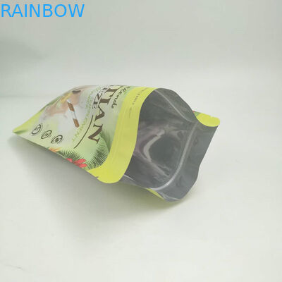 Złota folia Stand Up woreczki 200g / 250g na logo Protein Powder Dostosowane