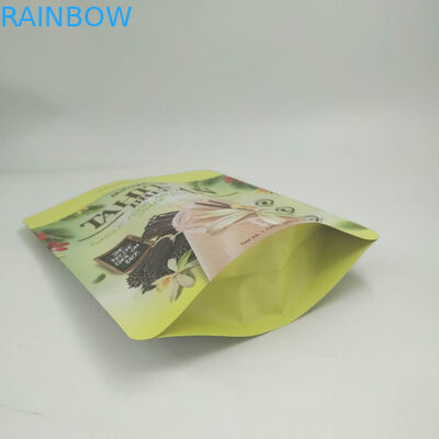 Złota folia Stand Up woreczki 200g / 250g na logo Protein Powder Dostosowane