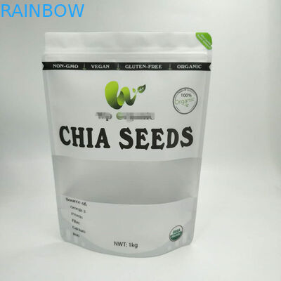 Niestandardowy rozmiar woreczków z tworzywa sztucznego, torba na stojąco z folii aluminiowej