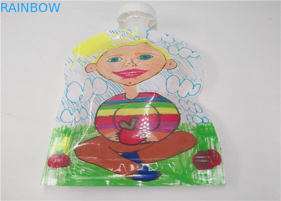 Niestandardowe drukowanie opakowań z przezroczystą wylewką