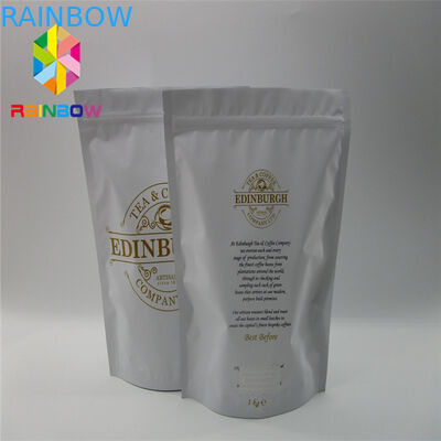 Laminowana folia aluminiowa woreczki foliowe, pakowane w folię, worki z zaworem termicznym