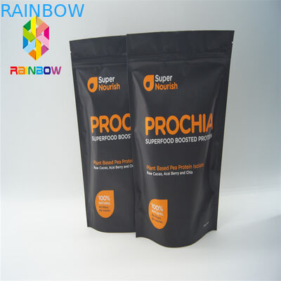 Indywidualne nadruki Stand Up Bags Tear Notches Snacks / Candy / Biscuits