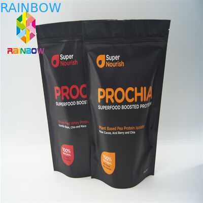 Indywidualne nadruki Stand Up Bags Tear Notches Snacks / Candy / Biscuits