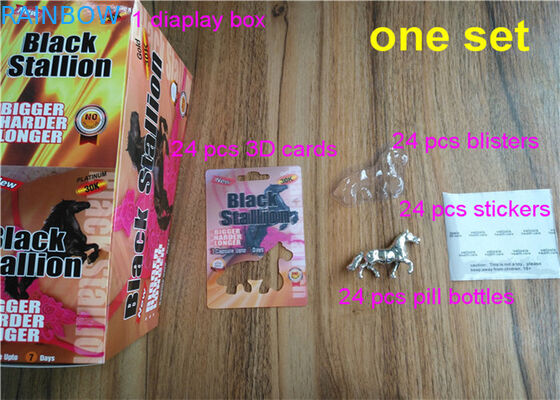 Efekt 3D Crazy Rhino 69 Rhino 7 Kapsułek Sex Pigułki męskie pudełka do ulepszania pigułek i blistry 3d / pudełko