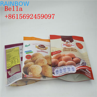 Zip Lock Torby do pakowania przekąsek SGS FAD Certyfikowane z przezroczystym dnem