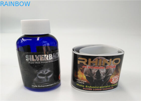 Wodoodporne etykiety termokurczliwe PET / PVC