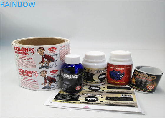 Wodoodporne etykiety termokurczliwe PET / PVC