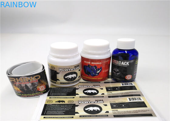 Adhesive Waterproof Shrink Sleeve Labels