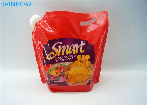 Przezroczysta torba z płynnym wylewem do pakowania napojów / napojów energetycznych