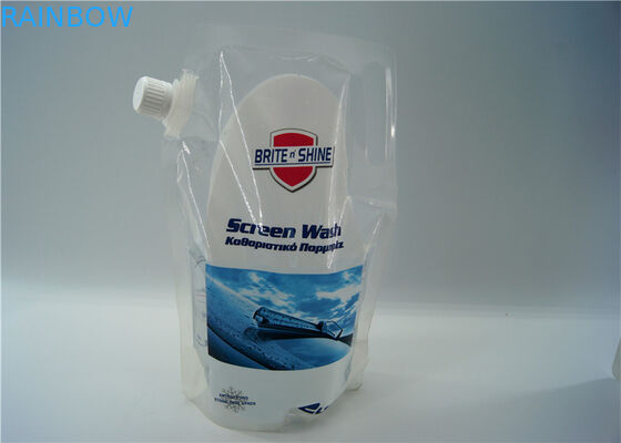 Przezroczysta torba z płynnym wylewem do pakowania napojów / napojów energetycznych