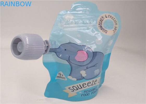 Przezroczysta torba z płynnym wylewem do pakowania napojów / napojów energetycznych