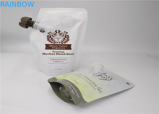 Przezroczysta torba z płynnym wylewem do pakowania napojów / napojów energetycznych