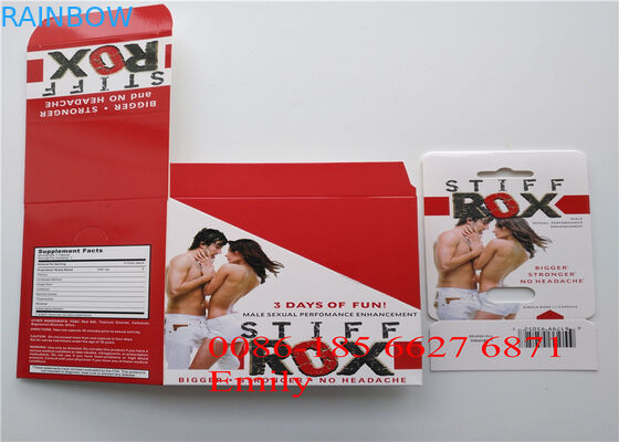 Opakowanie kartonowe z bibułką dla wszystkich kapsuł FX9000 Penis Power Capsules